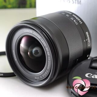 キヤノン(Canon)のCanon EF-M 11-22mm STM☆超広角レンズ☆3343-1(レンズ(ズーム))