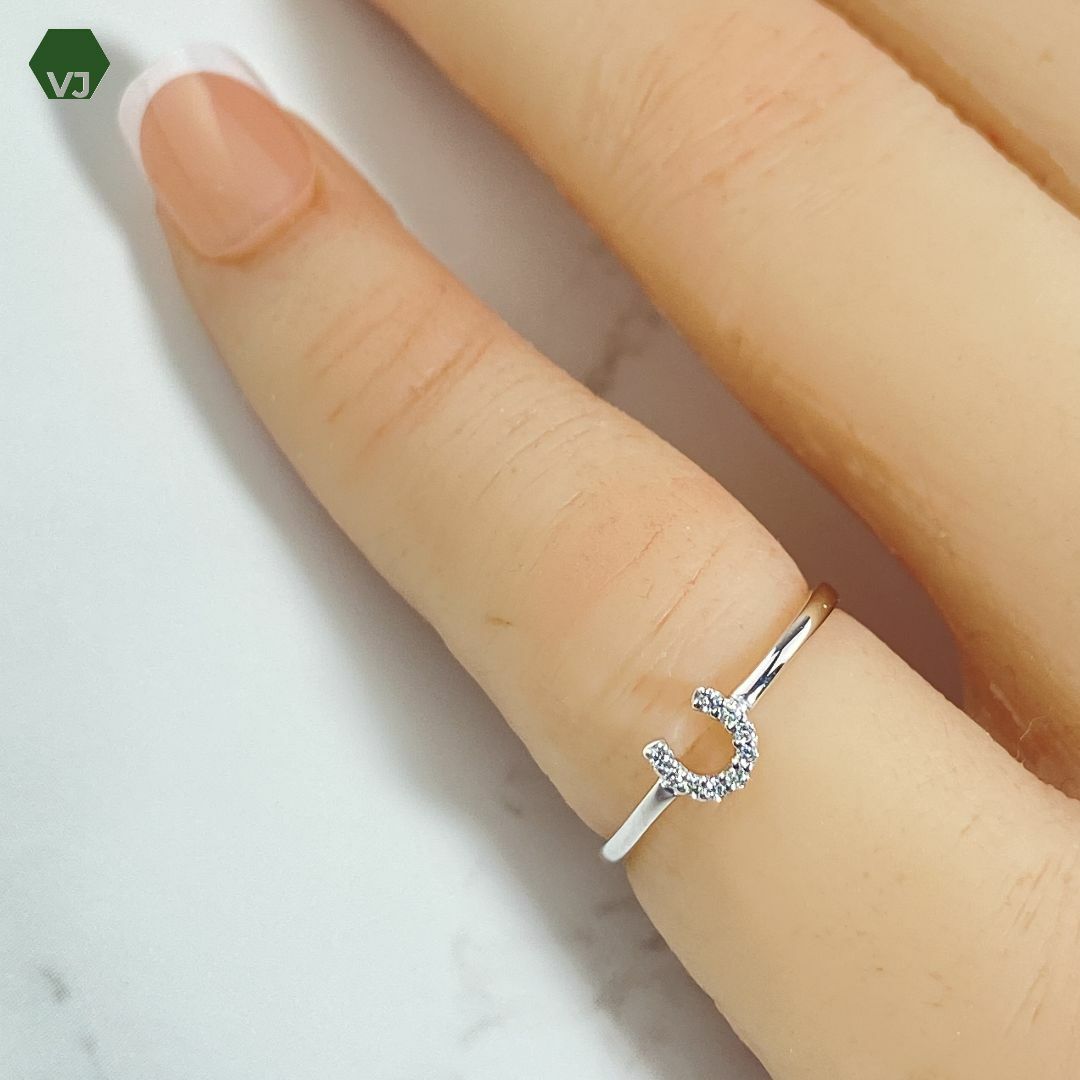 STAR JEWELRY(スタージュエリー)の【19-1】【スタージュエリー】ダイヤ ピンキーリング D0.02ct  レディースのアクセサリー(リング(指輪))の商品写真