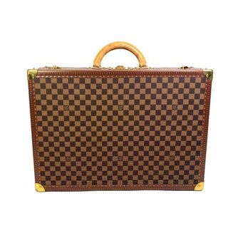 ルイヴィトン(LOUIS VUITTON)のルイヴィトン LOUIS VUITTON ビステン 55 ダミエ カバン SPオーダー トランク ダミエキャンバス ブラウン(トラベルバッグ/スーツケース)