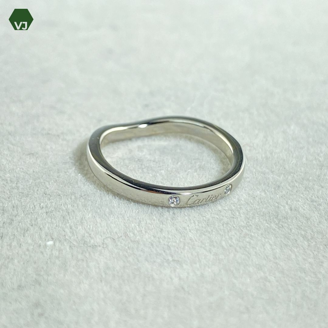 Cartier - 【19-3】【CARTIER】バレリーナカーブウェディング3P Cartier - 【19-3】【CARTIER】バレリーナカーブウェディング3P