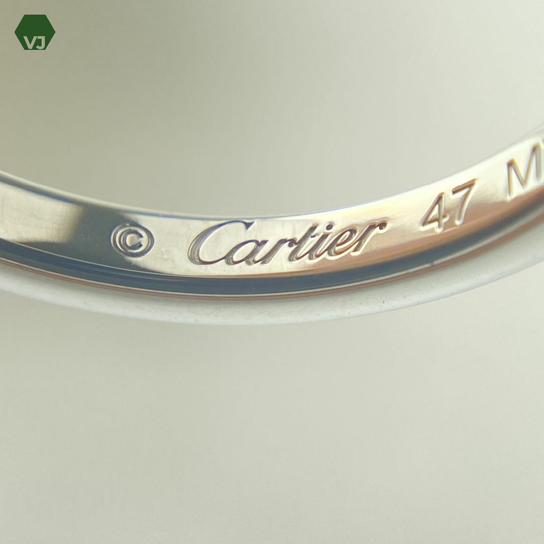 Cartier(カルティエ)の【19-3】【CARTIER】バレリーナカーブウェディング3P ダイヤリング   レディースのアクセサリー(リング(指輪))の商品写真