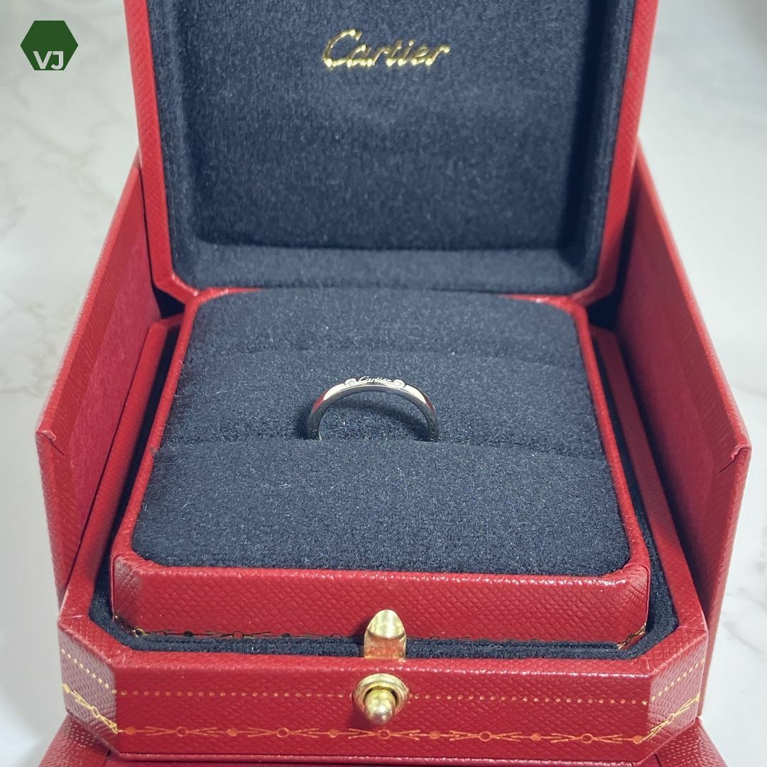 Cartier - 【19-3】【CARTIER】バレリーナカーブウェディング3P Cartier - 【19-3】【CARTIER】バレリーナカーブウェディング3P