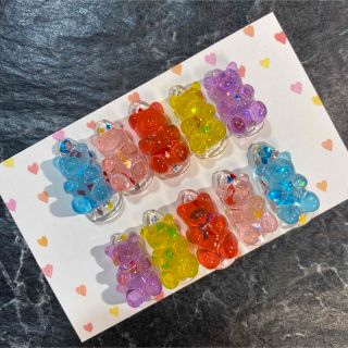 グミネイル　お菓子ネイル　おもちゃ箱ネイル　ハリボーグミ 個性派ネイル