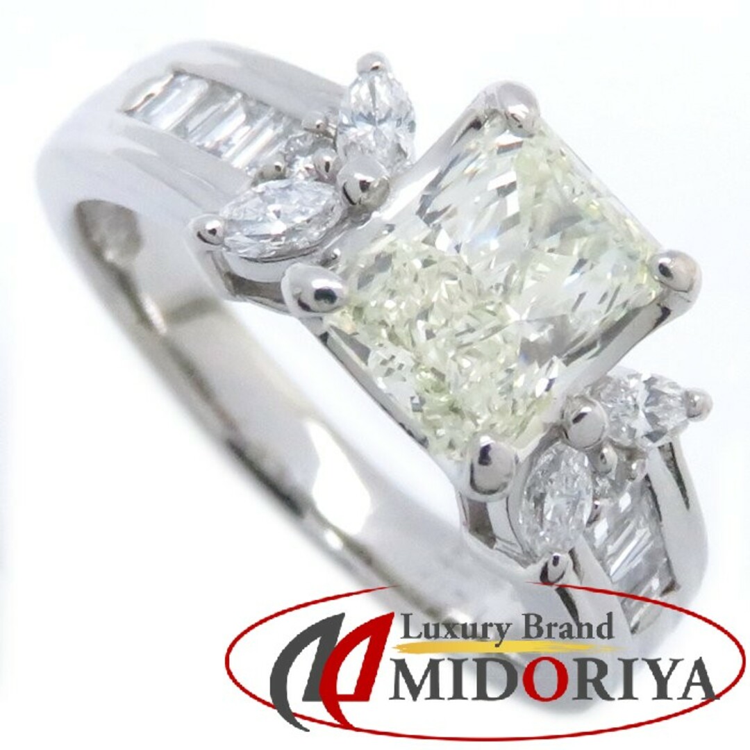 ダイヤモンド リング 指輪 11号 ダイヤモンド1.171ct/0.36ct Pt900プラチナ/64552【中古】【FJ】 レディースのアクセサリー(リング(指輪))の商品写真