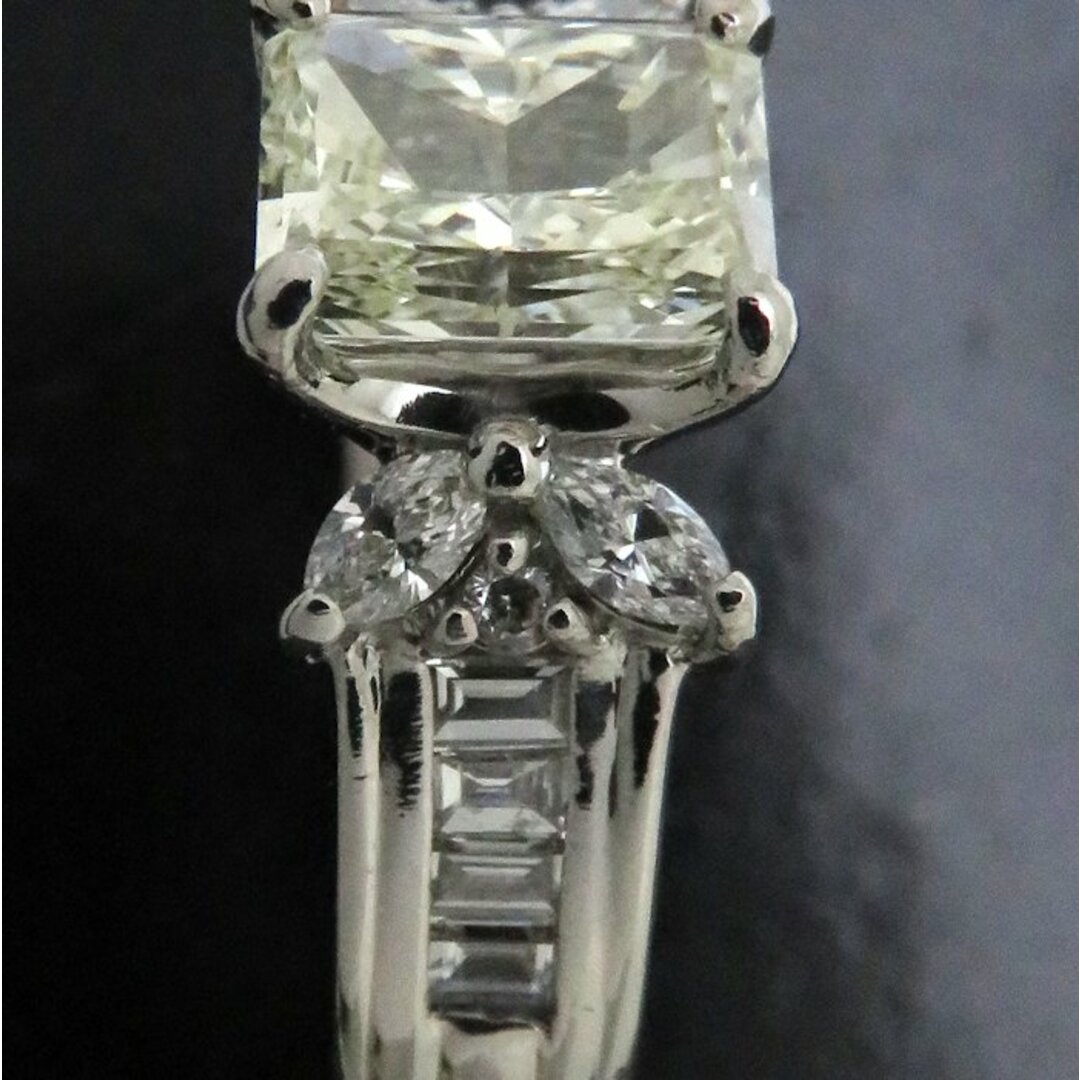 ダイヤモンド リング 指輪 11号 ダイヤモンド1.171ct/0.36ct Pt900プラチナ/64552【中古】【FJ】 レディースのアクセサリー(リング(指輪))の商品写真