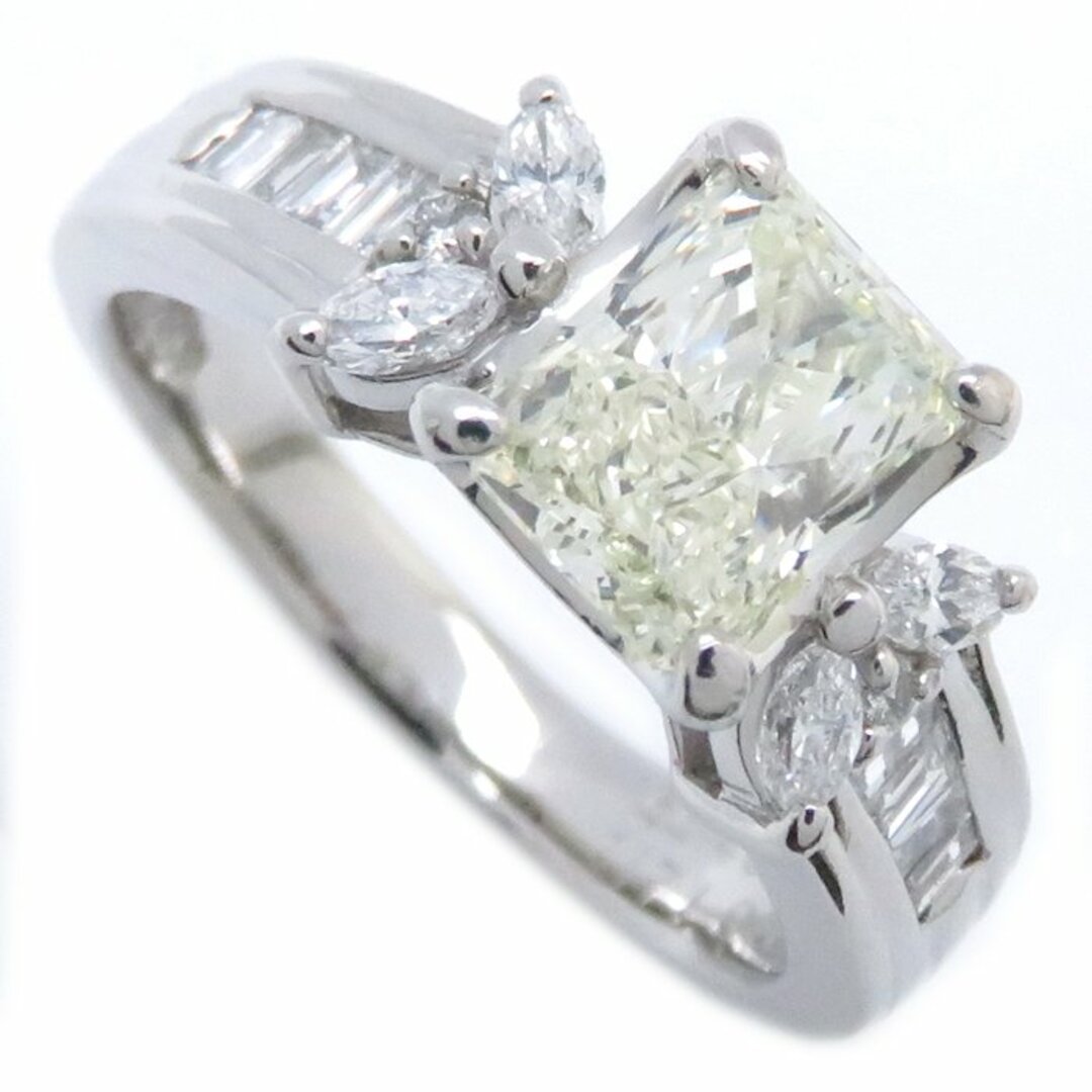 ダイヤモンド リング 指輪 11号 ダイヤモンド1.171ct/0.36ct Pt900プラチナ/64552【中古】【FJ】 レディースのアクセサリー(リング(指輪))の商品写真