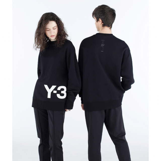 【新品】Y-3 U CH1 ロゴ クルー スウェットシャツ