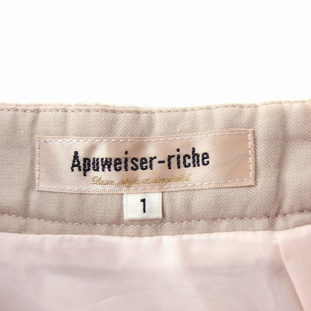 Apuweiser-riche(アプワイザーリッシェ)のアプワイザーリッシェ Apuweiser-riche フレアスカート ひざ丈 レディースのスカート(ひざ丈スカート)の商品写真