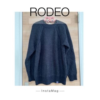 ロデオクラウンズ(RODEO CROWNS)のRODEO CROWNSメンズニット♡超美品(ニット/セーター)