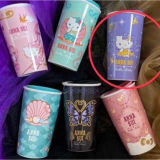 アナスイ(ANNA SUI)のアナスイハローキティコラボ  台湾セブンイレブン限定　蝶々/ラベンダー(キャラクターグッズ)