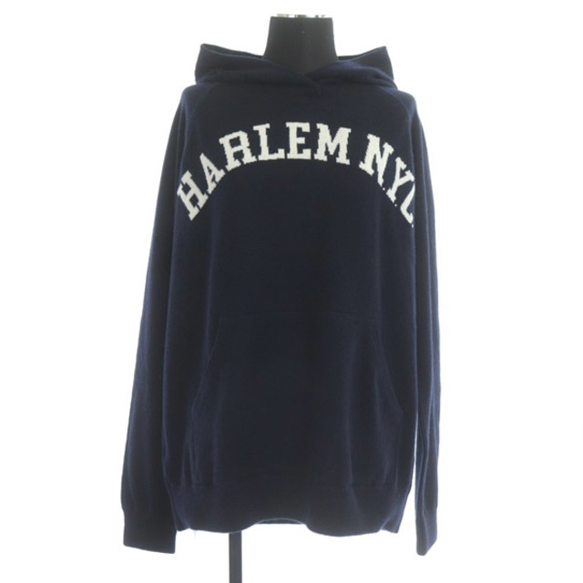 54cm着丈クイーン&ベル 22AW Harlem Hoodie ニットパーカー 長袖