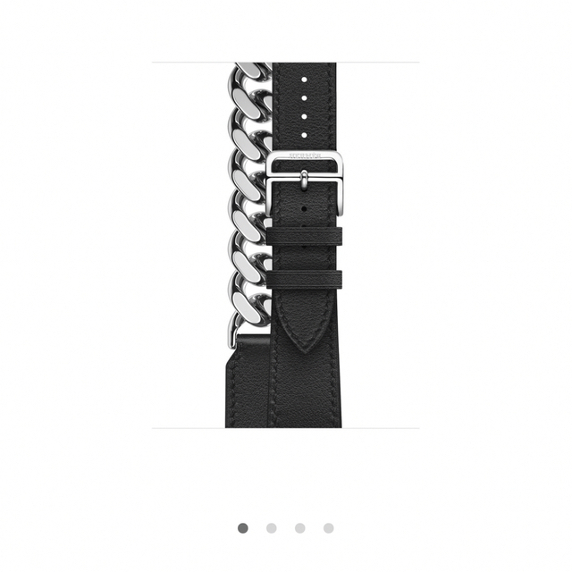 Apple Watchグルメットメタル・ドゥブルトゥールレザーストラップ - 時計 Apple Watchグルメットメタル・ドゥブルトゥールレザーストラップ - 時計