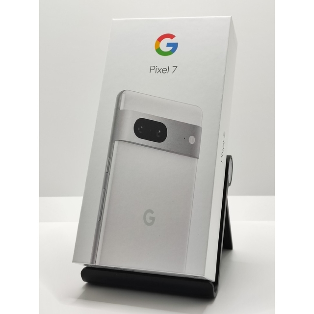 Google Pixel(グーグルピクセル)の〈新品未開封〉Google Pixel 7 128GB ホワイト スマホ/家電/カメラのスマートフォン/携帯電話(スマートフォン本体)の商品写真