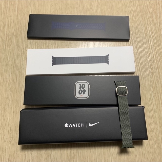 Apple Watch(アップルウォッチ)のApple Watch Nike Series 7(GPS) 41mm メンズの時計(腕時計(デジタル))の商品写真