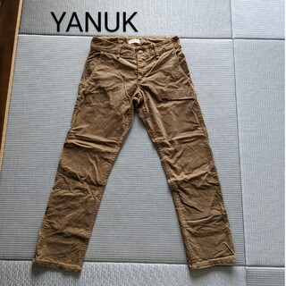 ヤヌーク(YANUK)の新品同様 YANUK コーデュロイパンツ 日本製 ヤヌーク(カジュアルパンツ)