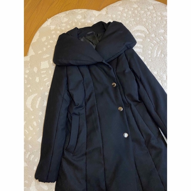 ANAYI(アナイ)のやっぱりダウン💖美品⭐️アナイ高級フェザーダウンコート❣️黒 レディースのジャケット/アウター(ダウンコート)の商品写真