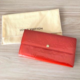 ヴィトン(LOUIS VUITTON) ヴェルニ 財布(レディース)（オレンジ/橙色系 ...