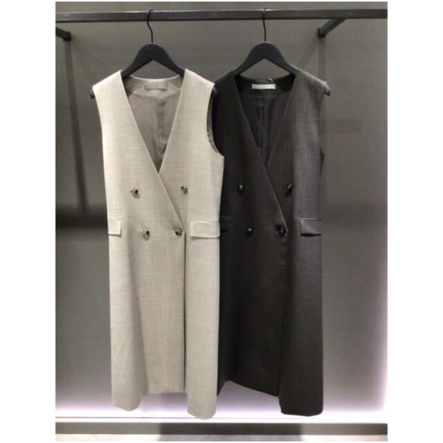美品 Theory 22SS Express Salind ロングジレ Mサイズ