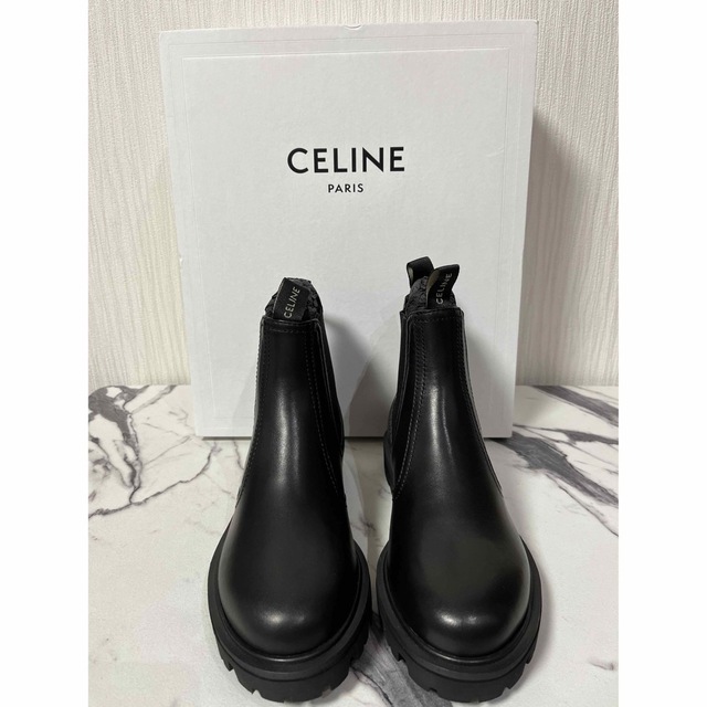 【あす楽対応】 celine - ※お値下げしました【新品未使用】セリーヌ　ブーツ　37 ブーツ