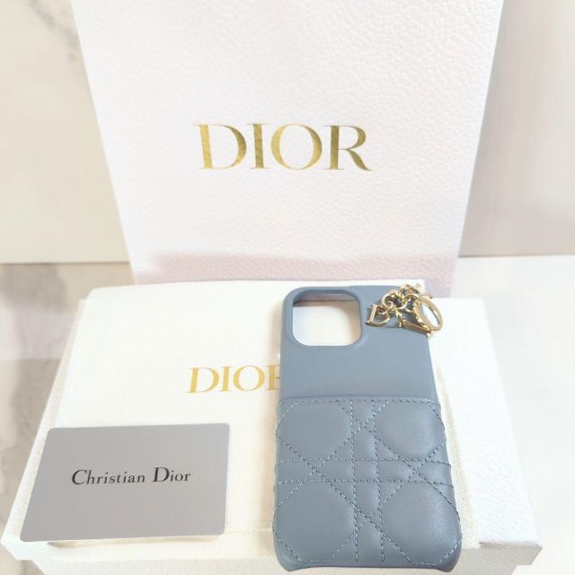 独特な Dior ケース クラウドブルー pro ディオール iPhone13 【新品