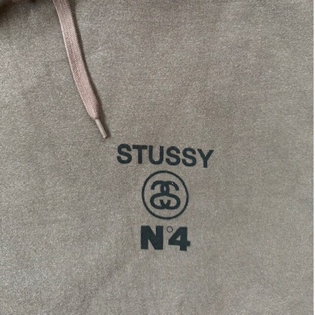 [海外限定] Stussy N4 フォントロゴパーカーブラウン 7