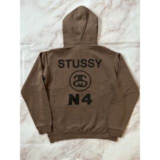 海外限定 ステューシー Stussy LINK パーカー M グリー裏起毛