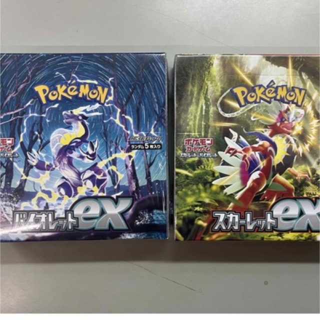 【シュリンク付き】ポケモンカード スカーレット バイオレット ex box