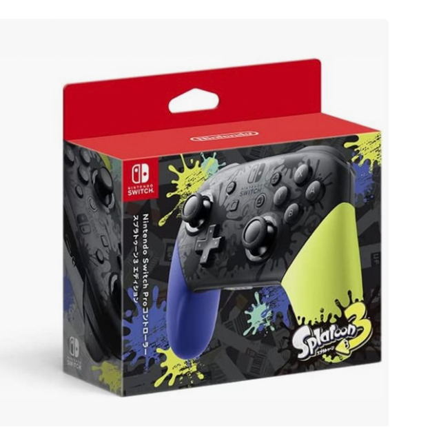 Nintendo Switch(ニンテンドースイッチ)のNintendo Switch proコントローラー スプラトゥーン3 プロコン エンタメ/ホビーのゲームソフト/ゲーム機本体(その他)の商品写真