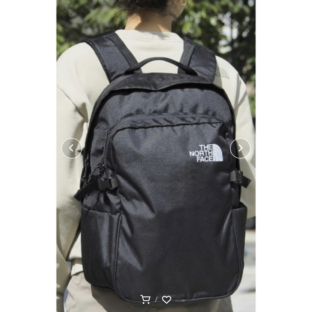 【新品】ノースフェイス　Boulder Daypack  黒　NM72250