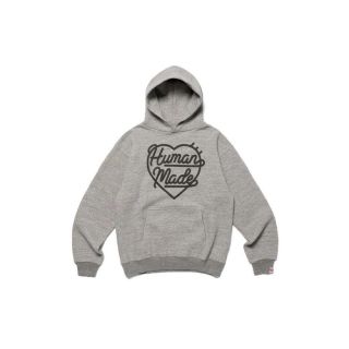 ヒューマンメイド(HUMAN MADE)のHEART SWEAT HOODIE GRAY HUMANMADE NIGO(パーカー)