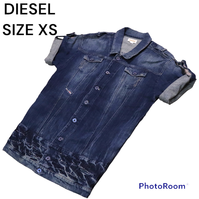 【美品】DIESEL COLLYBI 0068G デニム ミニワンピース XS | フリマアプリ ラクマ