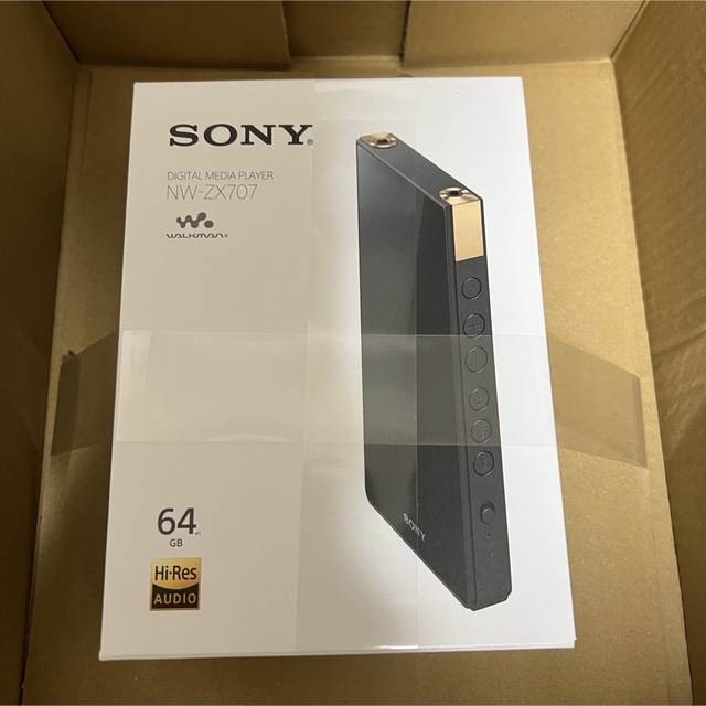 SONY WALKMAN NW-ZX707 64GB ブラック 新品未使用