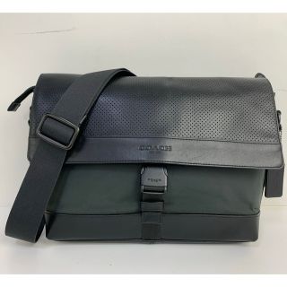 コーチ(COACH)のヨシ様専用極美品★コーチ メンズ COACH レザー  ショルダーバッグ(ショルダーバッグ)