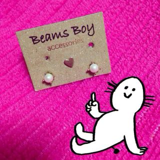 ビームスボーイ(BEAMS BOY)のパールピアス♡(ピアス)