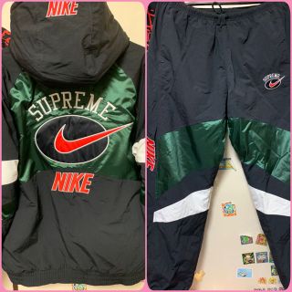 Supreme × NIKE  ナイロン ジャージ セットアップ 上下