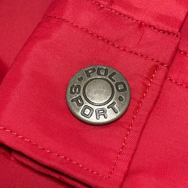 90s POLO SPORT　ナイロンジャケット　ハーフジップ　ポロスポーツ