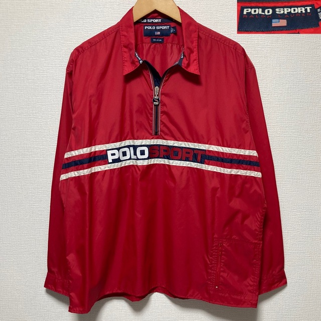 POLO SPORTポロスポーツ 90sビンテージ ナイロンジャケット L