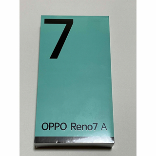 オッポ(OPPO)のOPPO Reno7 A A201OP ドリームブルー　新品未開封(スマートフォン本体)