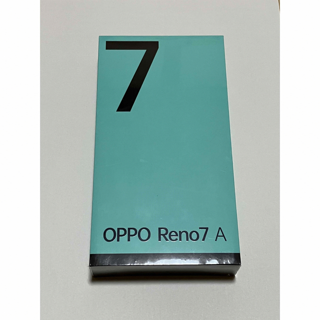 OPPO Reno7 A A201OP スターリーブラック 新品未開封 - スマートフォン本体