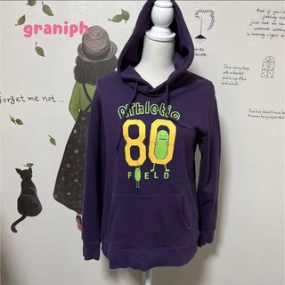 グラニフ(Design Tshirts Store graniph)の#950 グラニフ 紫 シャドーモンスター パーカー(パーカー)