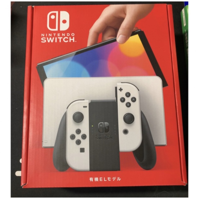 ニンテンドースイッチ(有機ELモデル) 任天堂スイッチ本体 ホワイト 送料込