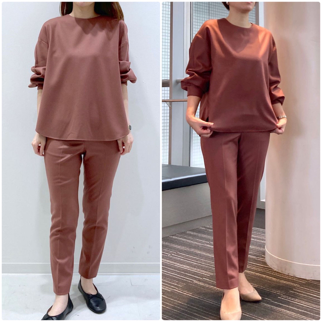 theory luxe 21AW Saxonyウォッシャブルセットアップ pa.pe
