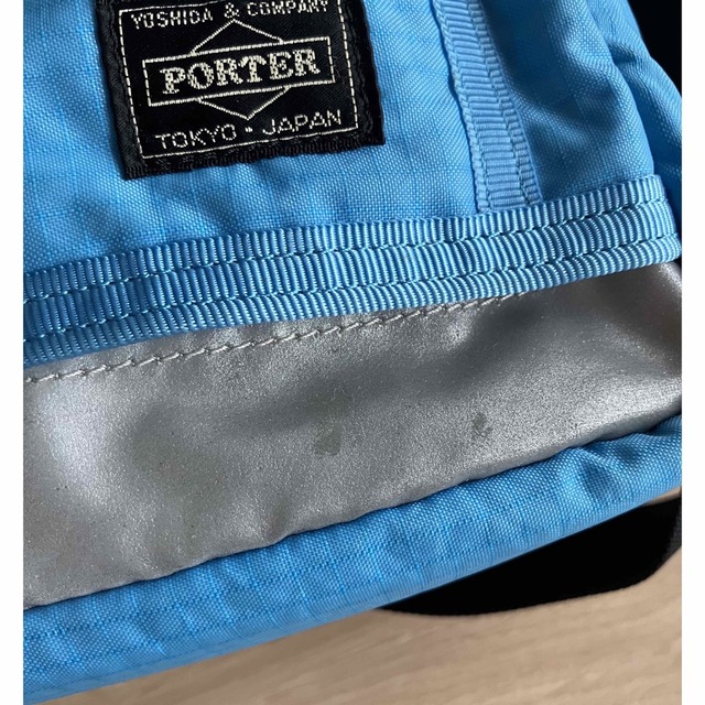 PORTER(ポーター)のポーター　バック　ポーチ付き　水色 メンズのバッグ(ショルダーバッグ)の商品写真