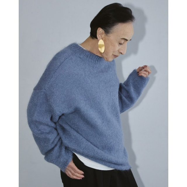 todayful Kid Mohair Knit キッド モヘアニット 2022カラースカイブルー