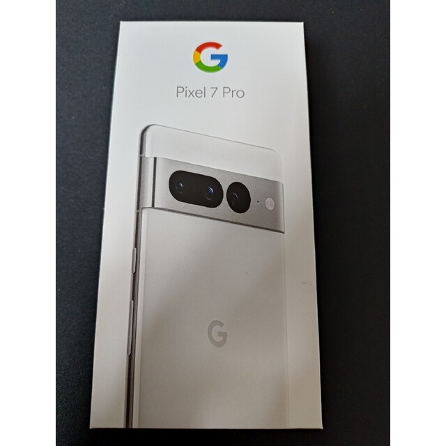 Pixel 7 Pro 256GB 白　極美品　ストア版　SIMフリー