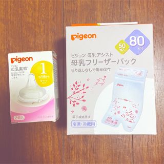 ピジョン(Pigeon)のPigeon 母乳パック　乳首(哺乳ビン用乳首)