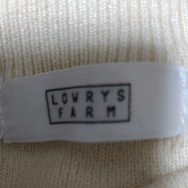 LOWRYS FARM(ローリーズファーム)のLOWRYS FARM　ニットセーター　Fサイズ レディースのトップス(ニット/セーター)の商品写真