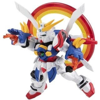 バンダイ(BANDAI)のモビルスーツアンサンブルEX43　ゴッドガンダム&オプションセット　未開封(アニメ)