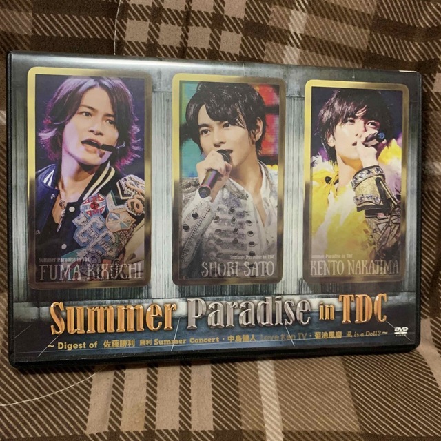 SexyZone Summer Paradise in TDC DVD 美品！