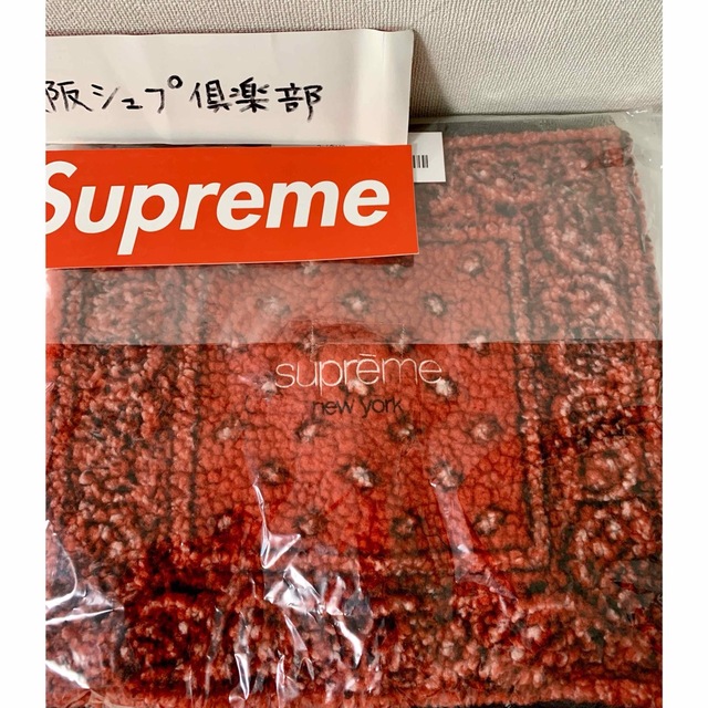 19AW Supreme Bandana Fleece Neck Gaiter - ネックウォーマー